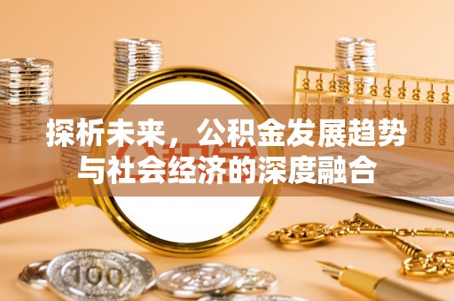 义乌探析未来，公积金发展趋势与社会经济的深度融合
