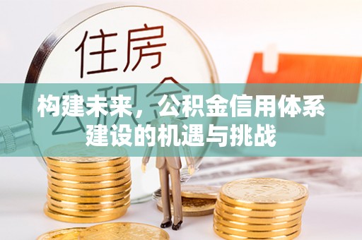 义乌构建未来，公积金信用体系建设的机遇与挑战