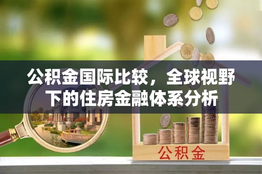 义乌公积金国际比较，全球视野下的住房金融体系分析